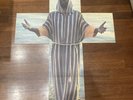 ISAAC HAYES Black Moses 1971 ENS-5003 FOLD-OUT CROSS POSTER ONLY  No Vinyl