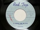 Rare Doowop Sharmeers A School Girl In Love/You’re My Lover Red Top Og 45 Rpm
