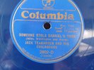 1930s Pre War Hot Jazz Jack Teagarden Royal Blue Shellac Columbia 2802-D 78 RPM