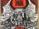 NAPALM DEATH - SCUM - UK EARACHE LP - MOSH 3 - INC INSERT -CLASSIC THRASH ALBUM