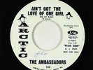 Northern Soul 45 - Ambassadors - Ain't Got The Love - Arctic VG+ promo