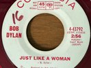 Bob Dylan - Just Like a Woman Red Vinyl Promo  VG+ Folk Rock