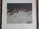 Franco Battiato Lithograph I Dervisci Framed 30/50 with Certificate