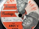 Amos 'n' Andy Special Limited Ediction Christmas Record 78rpm Shellac VG