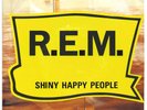 R.E.M. (REM) - Shiny Happy People - Rare 1991 Spanish promo vinyl 7