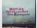 SAXF259 orig ⸺ OTTO KLEMPERER ⸺ MAHLER symphony no.4 ⸺ COLUMBIA LP NM