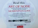 Vinyl Rouge / ART OF NOISE RSD LP Impressions & Moments Disquaire Day 2025