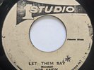 45 ROCKSTEADY / BOB ANDY / LET THEM SAY / STUDIO 1 / LISTEN