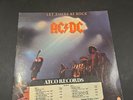 AC/DC - Let There Be Rock LP - ATCO EX VINYL PROMO GOLD STAMP
