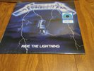 Metallica Ride The Lightning Exclusive Electric Blue Vinyl Fight Fire