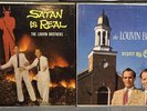 Louvin Brothers Satan Is Real T-1277 Nearer My God To Thee T-825 Capitol Mono LP