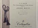 YOHANNA MARTZY' J.S.BACH THE  UN ACCOMPANIED VIOLIN SONATAS' COUP D ARCHET.NEW