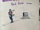 Mark Everett - Bad Dude In Love LP Autographed EELS Joe Mama 1985 Original