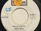 Moses Smith - Keep On Striving / Come On 45rpm G+ Soul Funk Cotillion