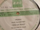 BBC Transcription Service Paul McCartney Profile Pipes Of Peace Vinyl VG+