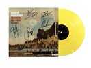 August Burns Red Found In Far Away Places AUTOGRAPHED SIGNED Canary Yellow Vinyl