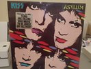 KISS Asylum w/ Shrink & Hype Sticker Mercury LP Vinyl 1985 Vg