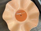 Record Bowl - Upcycled & Repurposed ORANGE & CREAM - Frank Ocean Channel Orange