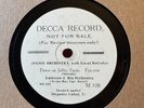 78Rpm Hot Dance, Ambrose Orch 'Down on Jollity Farm'  Decca Sample M.108 Ahola