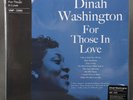 Dinah Washington For Those in Love audiophil analog VMP Wynton Kelly Clark Terry