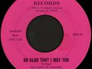 LIGHTS OF DARKNESS So Glad That I Met You 45 Bazar Rare IL Crossover Sweet Soul