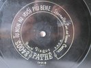 78rpm ENRICO CARUSO - Stornello / E lucevan le stelle - RARE ETCHED DISQUE PATHE