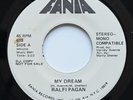 RALFI PAGAN My Dream / It's All Right FANIA 45 LATIN SWEET SOUL R&B FUNK Rare