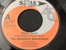 The Hamilton Movement She's Gone / Nat Hall Why (I Want To Know) Northern 7