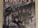 Bon Jovi Slippery When Wet Lp Vinyl Record 1986 Album Red Inner Sleeve VG+