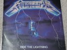 Metallica Ride the Lightning 1984 vinyl pressing record reissue thrash metal