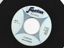 SURF GARAGE INSTROS 45 - SCAVENGERS - CURFEW  / OASIS -  HEAR -1964 MICH. FENTON