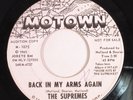Northern Soul 45 SUPREMES Back In My Arms... MOTOWN VG+single sided promo HEAR b
