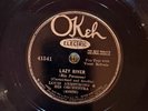 Okeh 41541 Louis Armstrong Or LAZY RIVER/Georgia On My Mind 1931 78 rpm Jazz E+