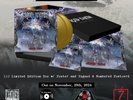 ICED EARTH - Horror Show -BOXSET 2 LP Silver SIGNED Postcard Poster - 110 Copies