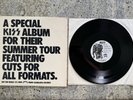 KISS 1976 PROMO CASABLANCA SPECIAL SUMMER TOUR VINYL LP RECORD AUCOIN RARE