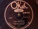 Okeh 45303 Mumford Bean Itawambians  FLOW RAIN WALTZ rare Country 78 rpm V+