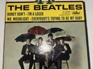 4 By The Beatles Card Board Picture Sleeve / VG+ / Slight 1/2 Inch Split Side