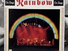 RAINBOW - ON STAGE - 2 LP EX/EX- 1977 ITALY 1st PRESSING POLYDOR / OYSTER DR