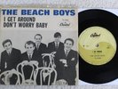 The Beach Boys  - I Get Around/Don't Worry Baby - Brazilian Picture Sleeve PS 7
