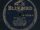 78tk-Jazz-BLUEBIRD 10258-Jelly-Roll Morton Trio-(Mr. Jelly Lord/Wolverine Blues)