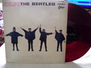THE BEATLES   HELP   ** 1965 Japan ODEON LP RED VINYL.