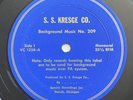 S.S. KRESGE CO. K-Mart Background Music No. 209 Muzak Style Mono VC 1258 LP