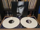 GEORGE MICHAEL Older Double L.P *2022 Euro Press WHITE VINYL w/Inserts* EX/EX