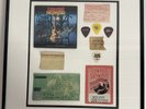 FRAMED SIGNED LP Lynyrd Skynyrd CD display with EXTRAS Backstage Pass VAN ZANDT