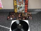 LP VINYL GUNS N' ROSES APPETITE FOR DESTRUCTION UK 1ST PRESS C/W STICKERS NM-NM-