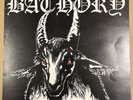BATHORY- BATHORY-ORG UK UNDER ONE FLAG LP-FLAG 8 -INC INSERTS-  -RARE