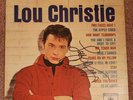 Lou Christie Signed Lou Christie Vintage LP Cover