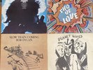 Bob Dylan 4 LPs: Greatest Hits, Shot Of Love, Slow Train, Planet Waves XLNT