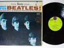 BEATLES Meet The Beatles CAPITOL LP VG+ SHRINK green target labels