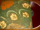 The BEATLES - RUBBER SOUL Japanese RED colored vinyl Stereo LP Odeon OP-8156